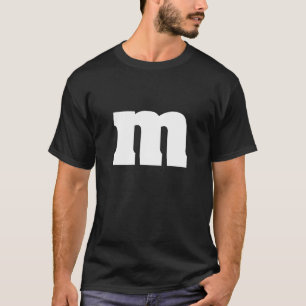Camiseta Legal - Letra M - Ilustração Gráfica Desi