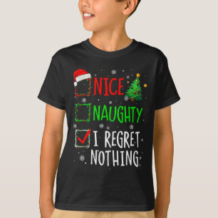 Camiseta Legal Levado Não Me Arrependo de Nada Lista de Nat