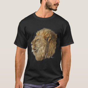 Camiseta Legal Lion Art Felidae Wildcat Animal Novelty