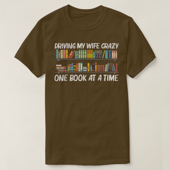 Camiseta Legal Livro Design para Homens Bookworm Lendo Boo (Frente do Design)