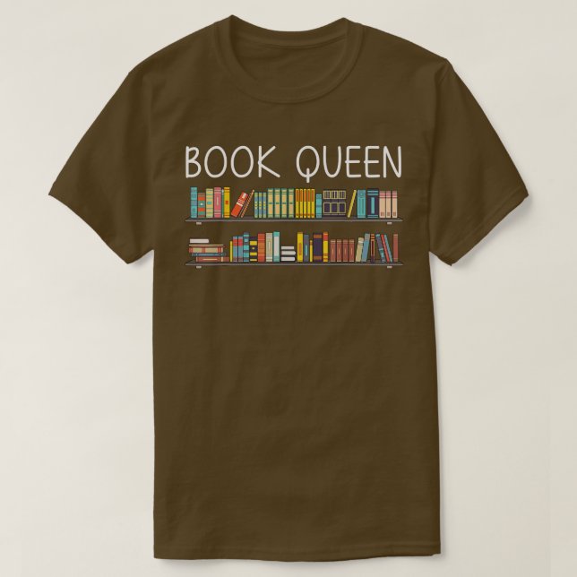 Camiseta Legal Livro Design para Mulheres Mamãe Bookworm Le (Frente do Design)