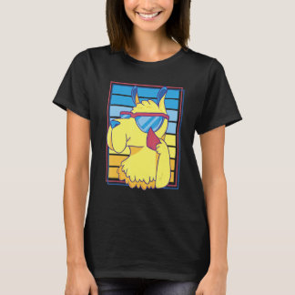 Camiseta Legal Llama Sunglass Alpaca Retro Vintage para Ani
