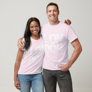 Camiseta Legal Londres com marcos famosos