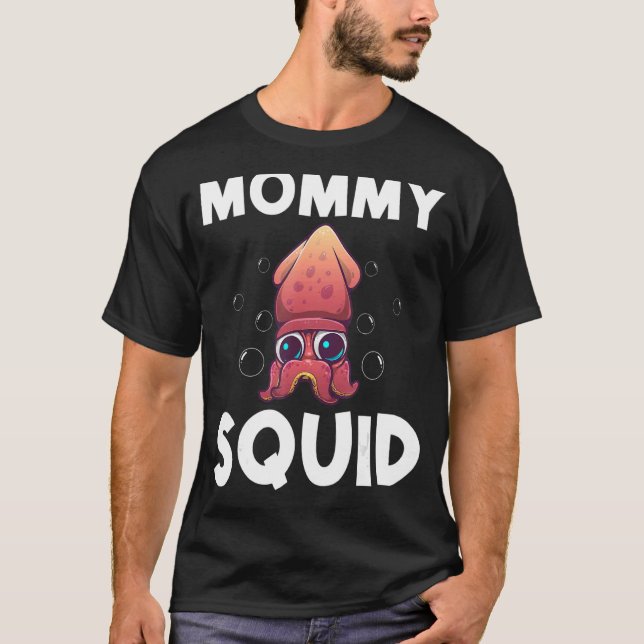 Camiseta Legal Lula Para Mulheres Mãe Octopus Biology Sea A (Frente)