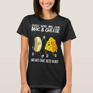 Camiseta Legal Mac & Cheese Para Homens Mulheres Fabricadas