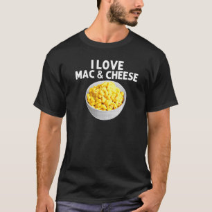 Camiseta Legal Mac E Queijo Para Homens Comidas De Macaroni