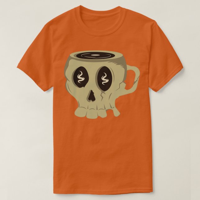 Camiseta Legal Maçã do Crânio Spooky (Frente do Design)