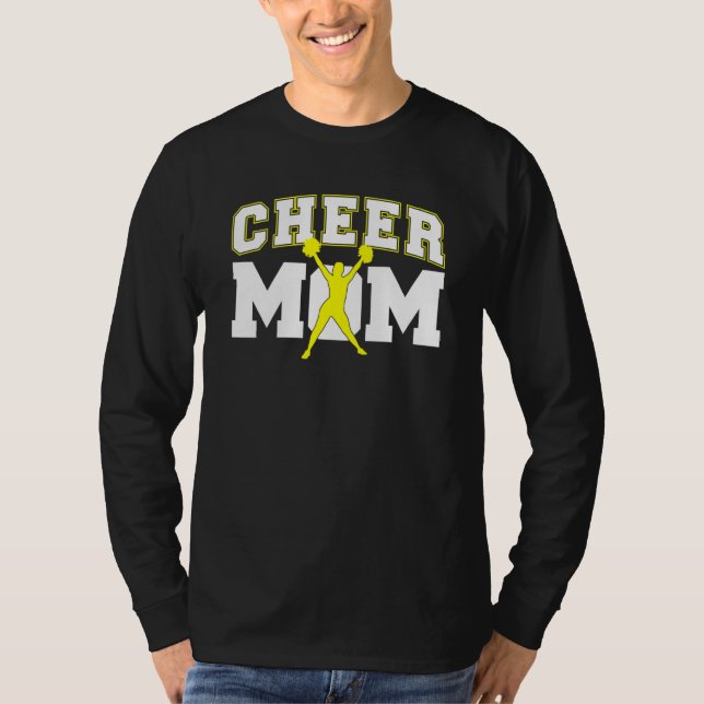 Camiseta Legal Mãe De Saúde Para Mulheres Cheerleader De Li (Frente)