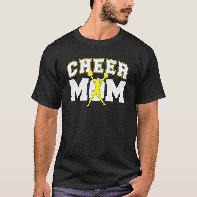 Camiseta Legal Mãe De Saúde Para Mulheres Cheerleader De Li (Frente)