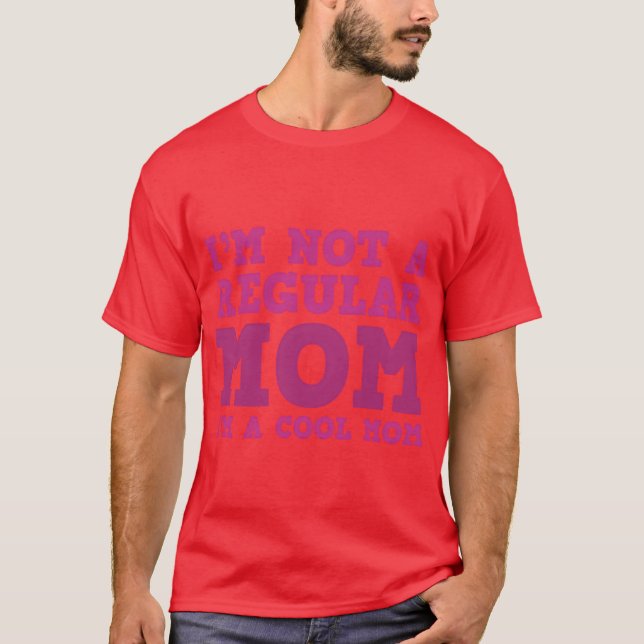 Camiseta Legal Mãe Engraçada Dama de Presente (Frente)