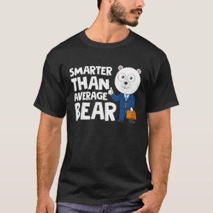 Camiseta Legal mais inteligente que o urso polar médio