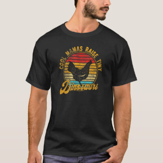 Camiseta Legal Mamas Levantam Pequenos Dinossauros Vintage