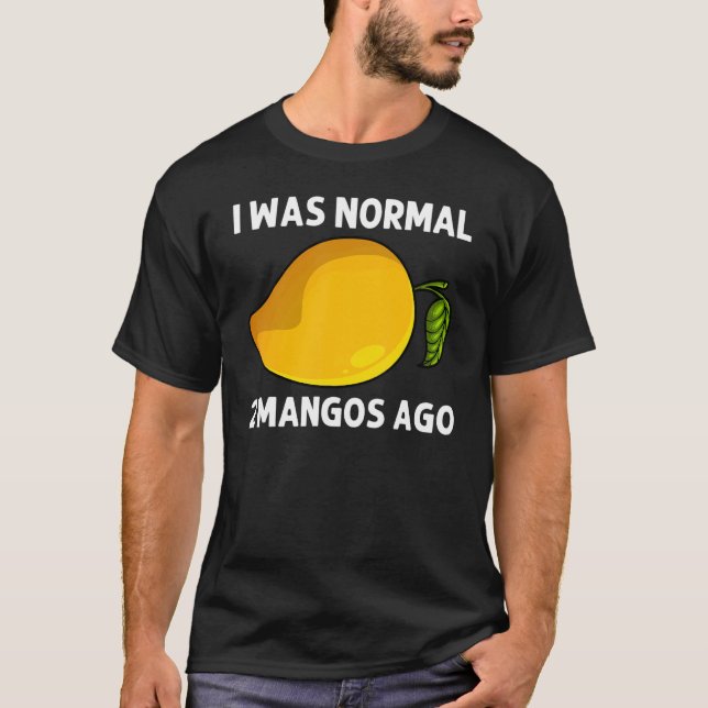 Camiseta Legal Manga Para Homens Mangoas Frutas Mangoas Pla (Frente)