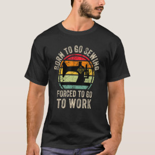 Camiseta Legal Máquina de Costura Gráfica Sensação de Costu