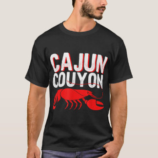 Camiseta Legal Mardi Gras Cajun Couyon Engraçado Slang Cult