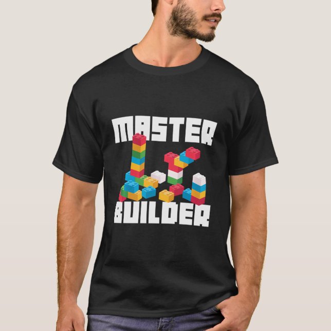 Camiseta Legal Master Builder Funny Building Blocks Gift Me (Frente)