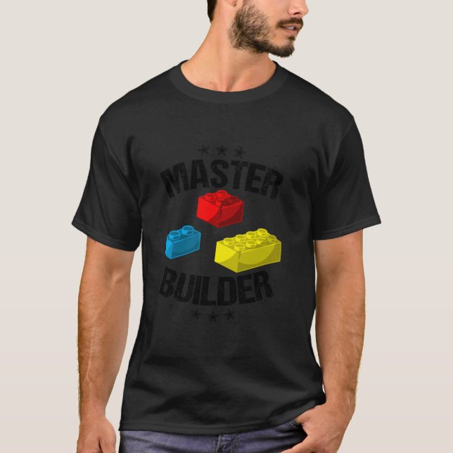 Camiseta Legal Master Builder Funny Building Blocks Gift Me (Frente)