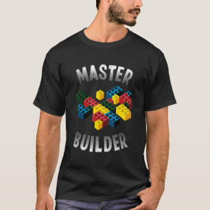 Camiseta Legal Master Builder Funny Building Blocks Tee Par