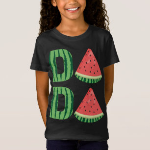 Camiseta Legal Melancia Dada Férias Familiares Funny Pai So