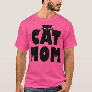 Camiseta Legal Melhor Gato Mãe para sempre para Mulheres e 