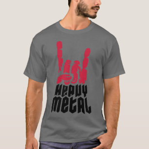 Camiseta Legal metal pesado retrô