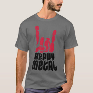 Camiseta Legal metal pesado retrô