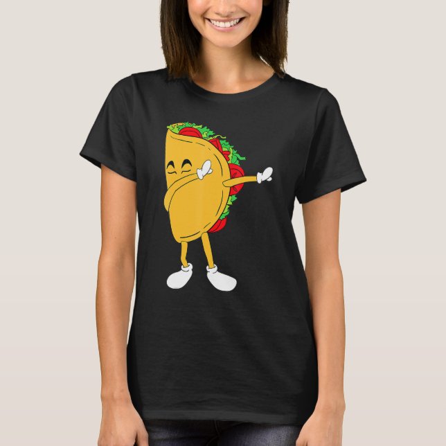 Camiseta Legal México Dabbing Taco Funny Comida mexicana (Frente)