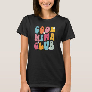 Camiseta Legal Mima Club Madre Day Groovy Retro Melhor Mãe