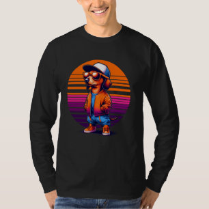 Camiseta Legal Miniatura Dachshund Dog Moderno Estilo Urban