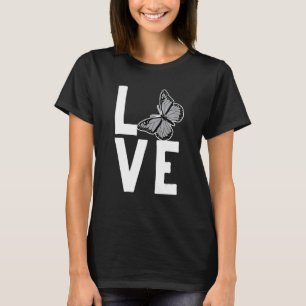 Camiseta Legal Monarch Butterfly Men Mulheres Inseto Entomo