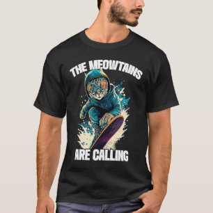 Camiseta Legal Montanha Skier Snowboard Para Homens Mulhere