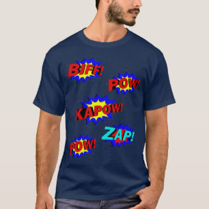 Camiseta Legal monte de desenhos coloridos de quadrinhos