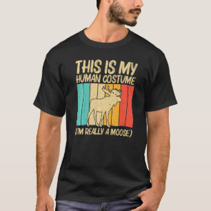 Camiseta Legal Moose Para Homens Mangueiras