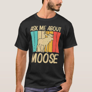 Camiseta Legal Moose Para Homens Mangueiras