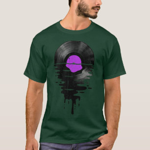 Camiseta Legal música Vinil Retro Vintage Roxo