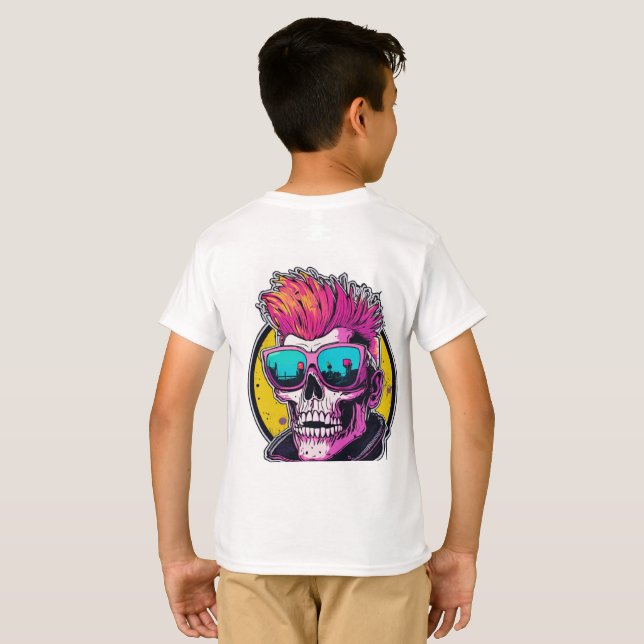 Camiseta Legal na antiga escola: Edição dos anos 90 (Parte Traseira Completa)