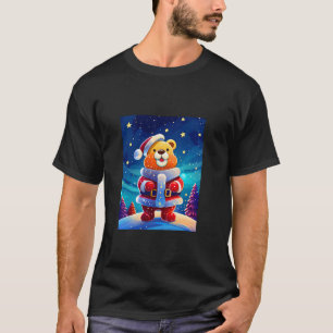 Camiseta Legal Natal Clause Gummy Bear Candy na Rua