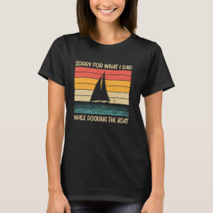 Camiseta Legal Navegação Para Homens Barco Vela Náutica B