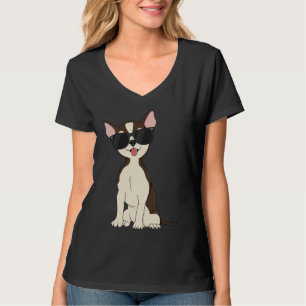 Camiseta Legal óculos escuros Chihuahua Cachorro Cara Crian