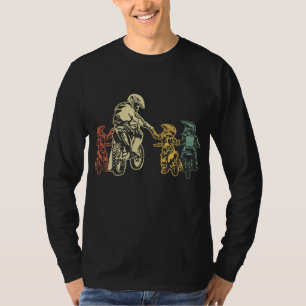 Camiseta Legal Pai de motocross Dirt Biker e Filhos do Pai