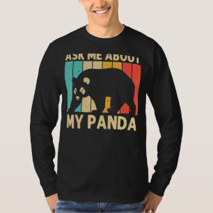 Camiseta Legal Panda Para Homens Mulheres Panda Bear Zooke