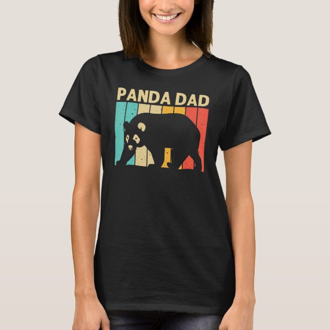 Camiseta Legal Panda Para O Pai Padre Panda Bear Zooke (Frente)