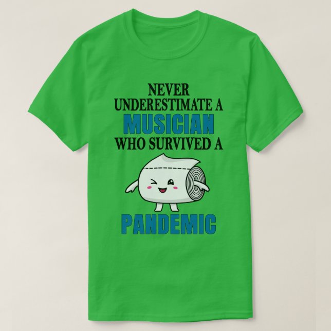 Camiseta Legal Pandemia Musical (Frente do Design)