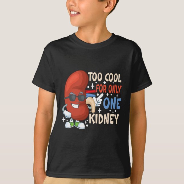 Camiseta Legal Para Apenas Uma Doença Renal Transplantada D (Frente)