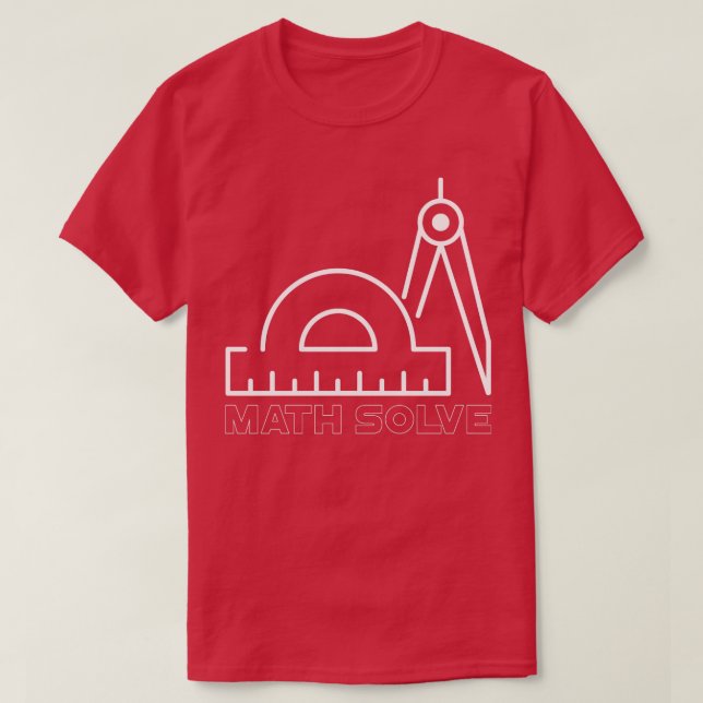 Camiseta legal para professores de matemática (Frente do Design)