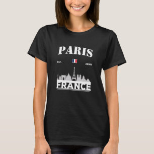 Camiseta Legal Paris França Cidade Skyline Viagem Souv