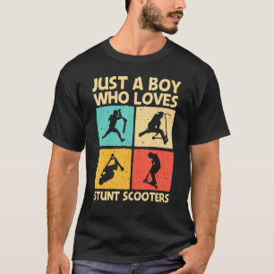 Camiseta Legal Patinete De Caça Para Meninos Que Cozinham S