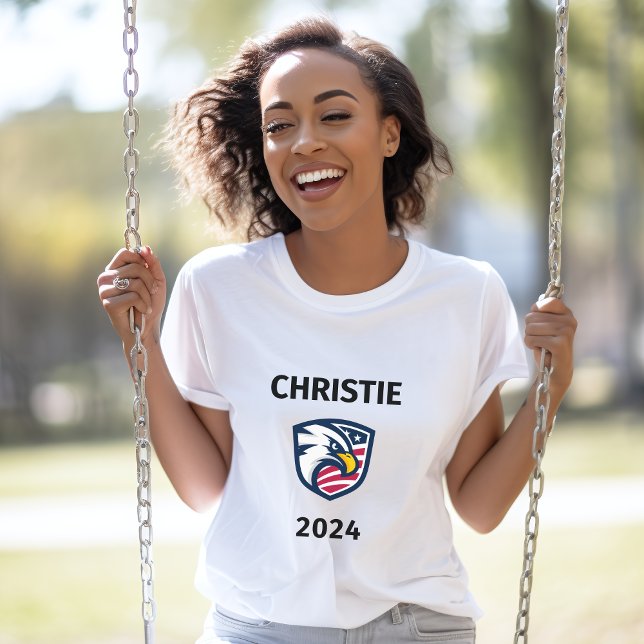Camiseta Legal Patriótico Chris Christie 2024 Eagle (Criador carregado)