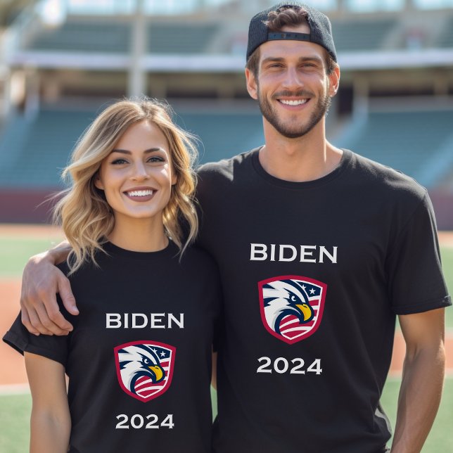 Camiseta Legal Patriótico Joe Biden 2024 Eleição Águia Escu (Criador carregado)