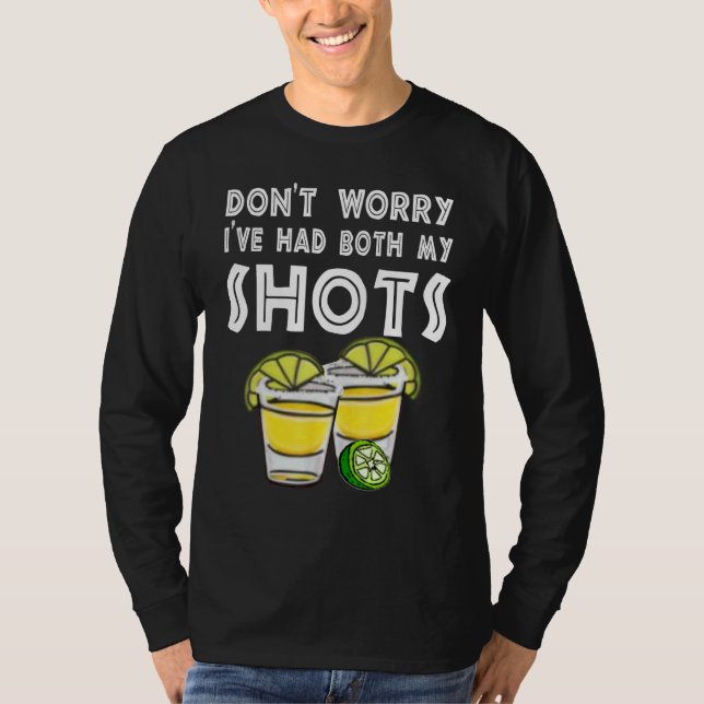 Camiseta Legal Patron Tequila não se preocupe. (Frente)